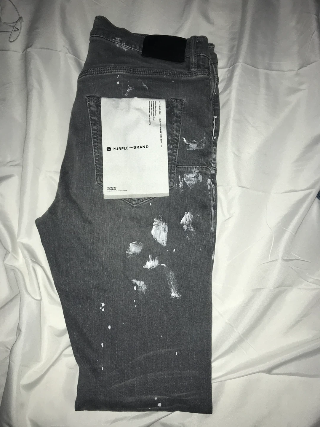 Purple Brand P001 Slim Fit Jeans Grey Size 32