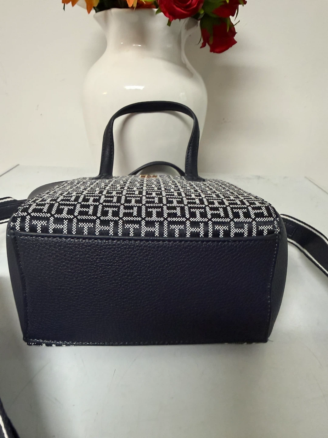 Tommy Hilfiger Tote Bag Navy Monogram - photo 3