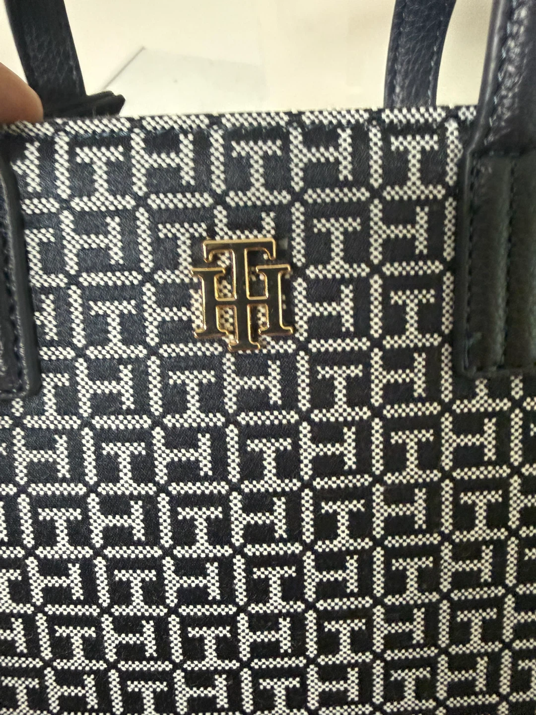 Tommy Hilfiger Tote Bag Navy Monogram - photo 4