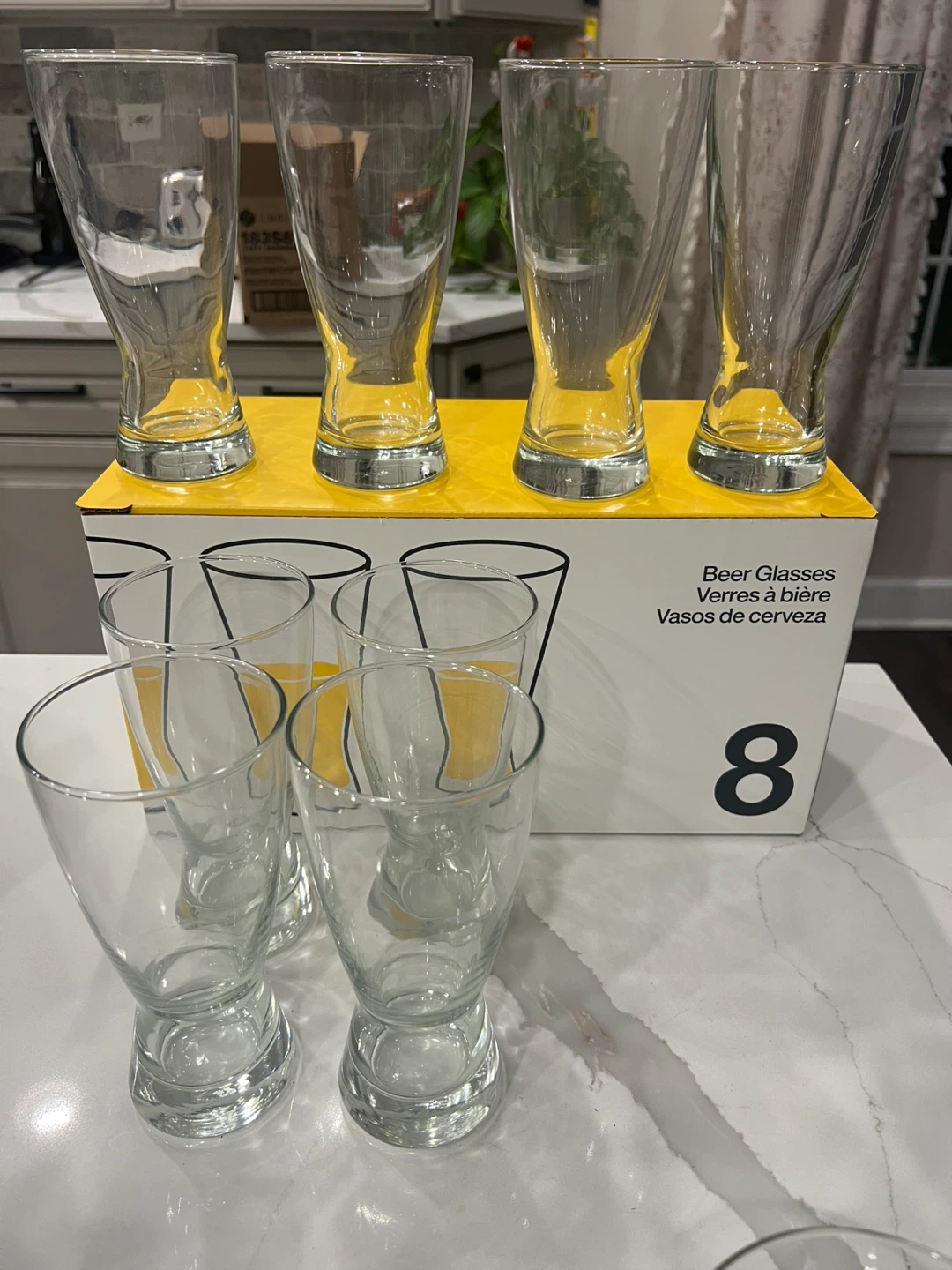 Crate & Barrel Bar Glassware