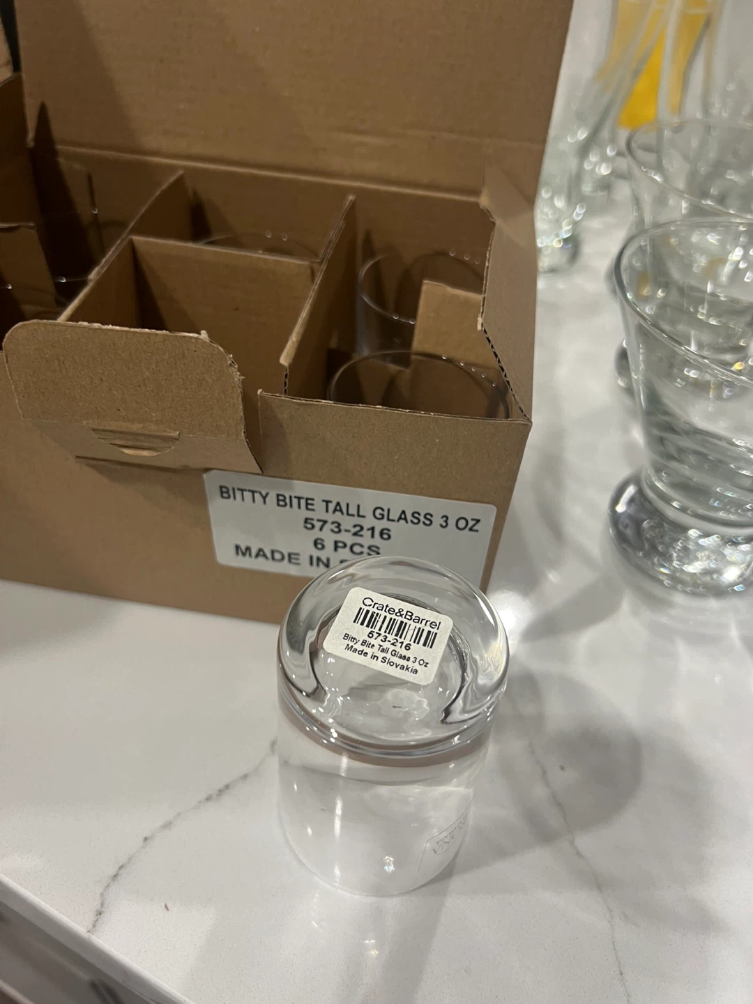 Crate & Barrel Bar Glassware - photo 5