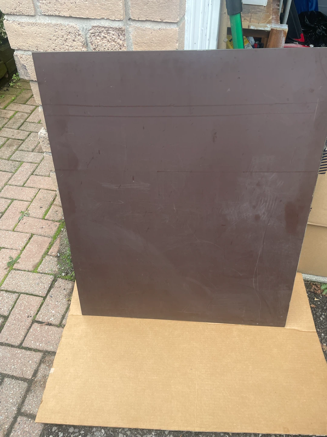 Large Frameless Rectangular Mirror - photo 2