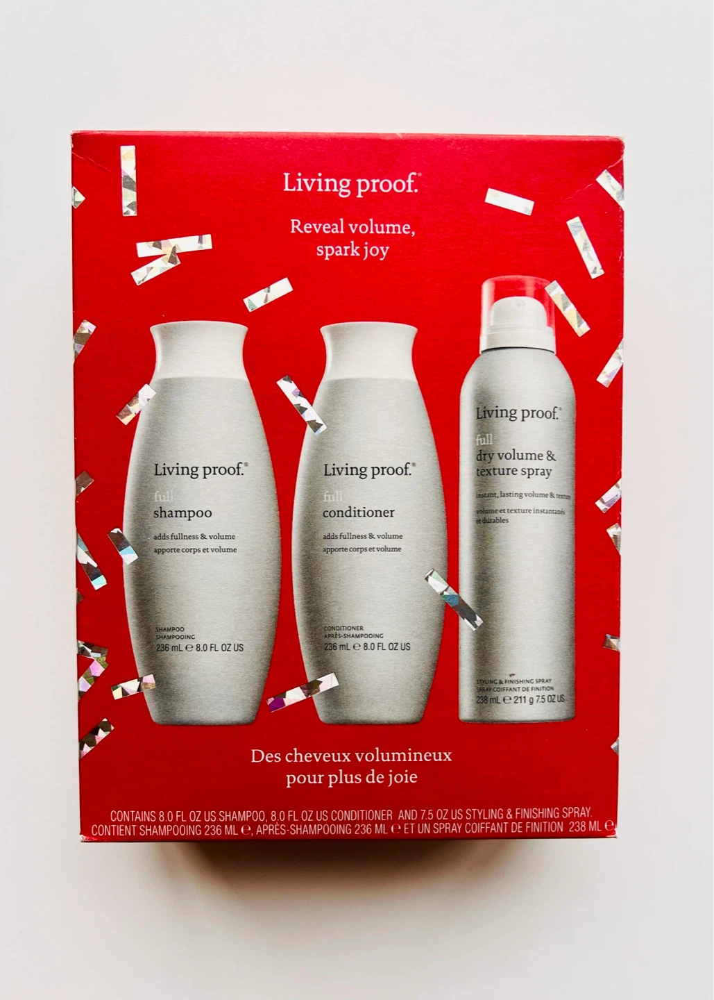 Living Proof Set - 3 Full Size - New