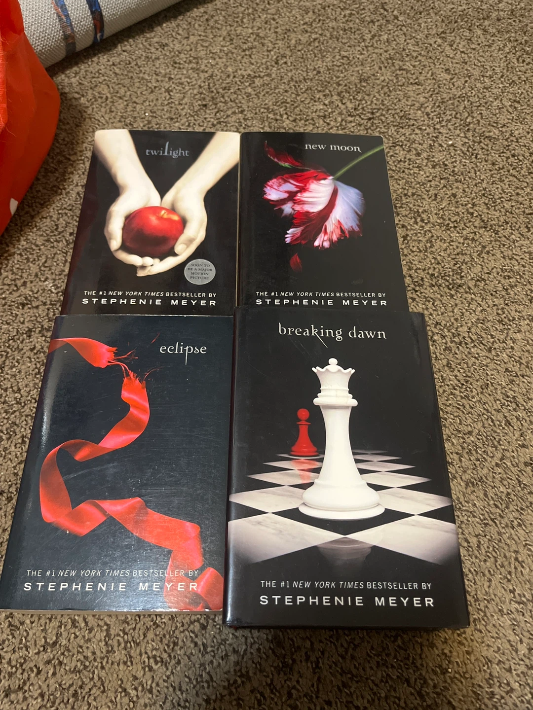 The Twilight Saga Books 1-4 by Stephenie Meyer