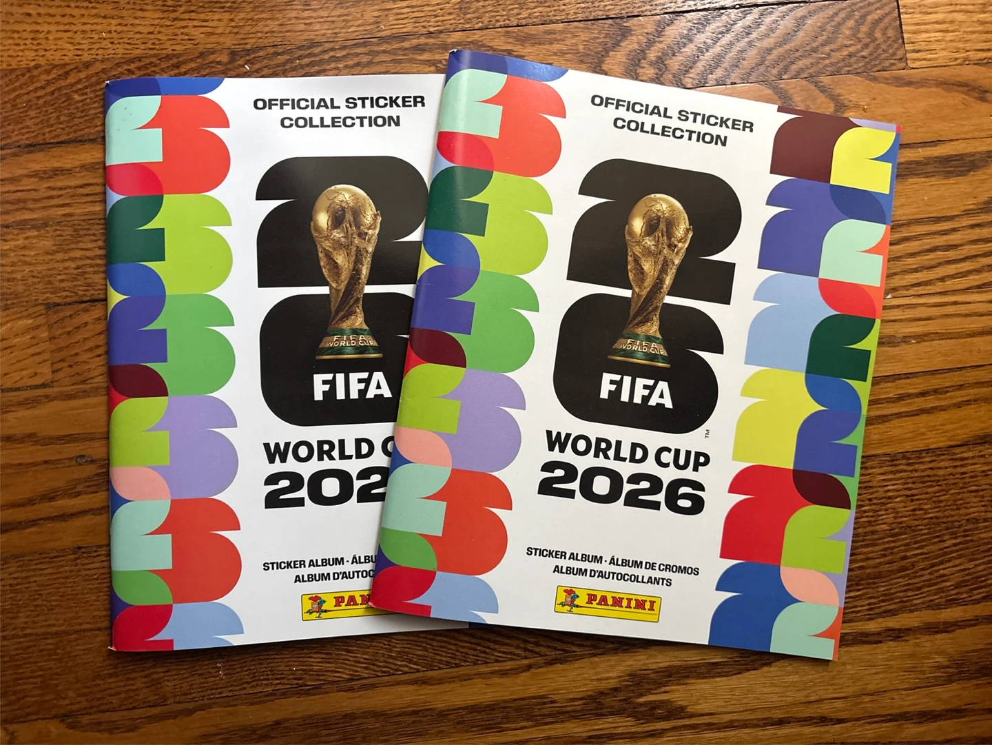 2 Panini FIFA World Cup 2026 Official Sticker Album
