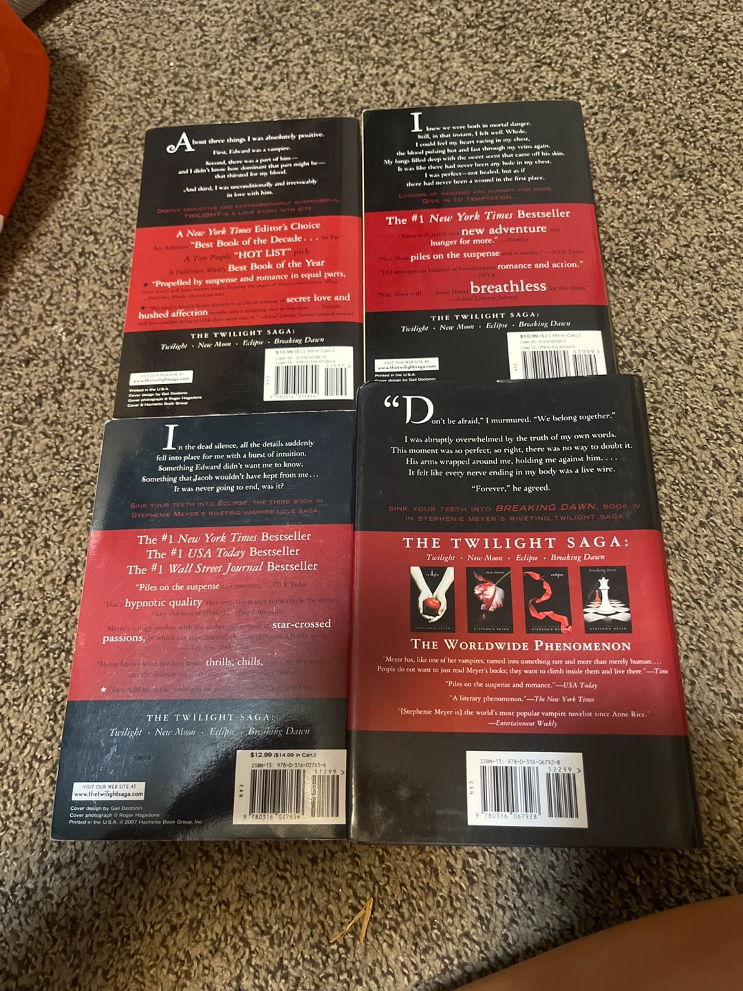 The Twilight Saga Books 1-4 by Stephenie Meyer - photo 2