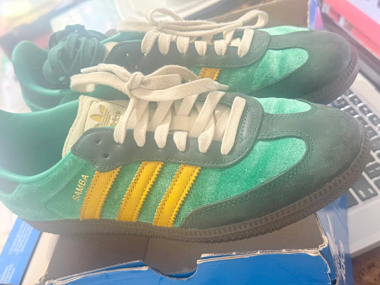 Adidas Samba OG W Sneakers Green - photo 4