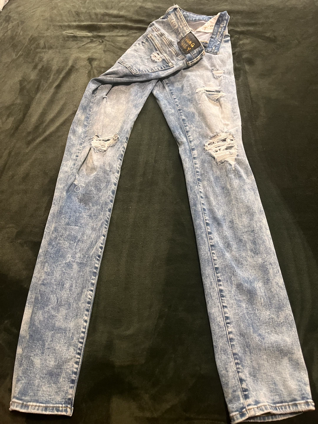 Young Money Distressed Jeans - photo 2