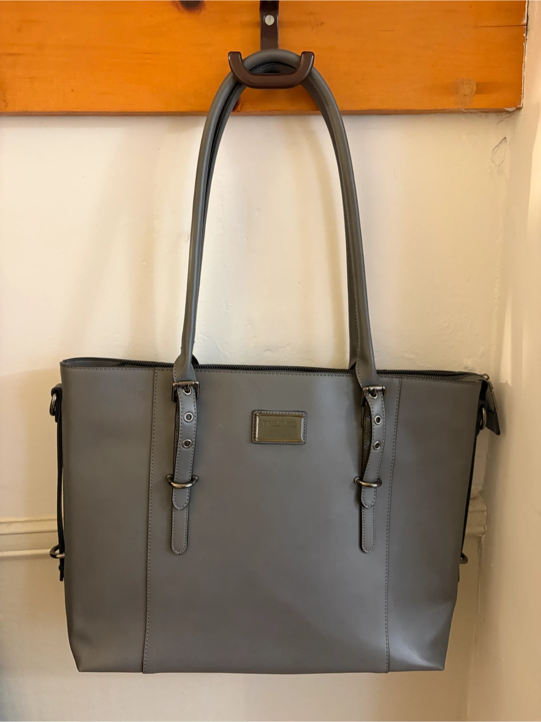 Grey Tote Bag