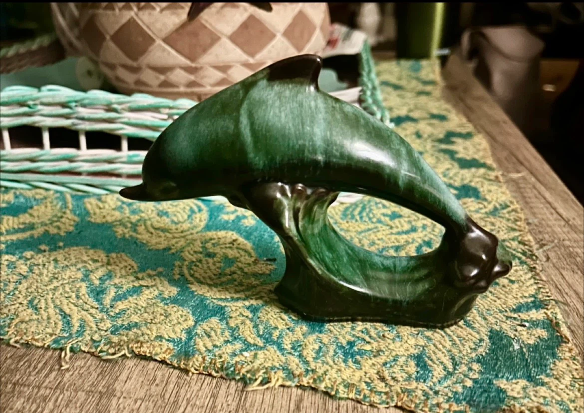 2 Blue Mountain Pottery Dolphin - photo 2