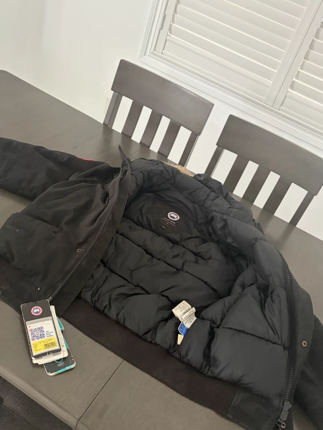 Canada Goose Black Bomber Jacket - photo 5