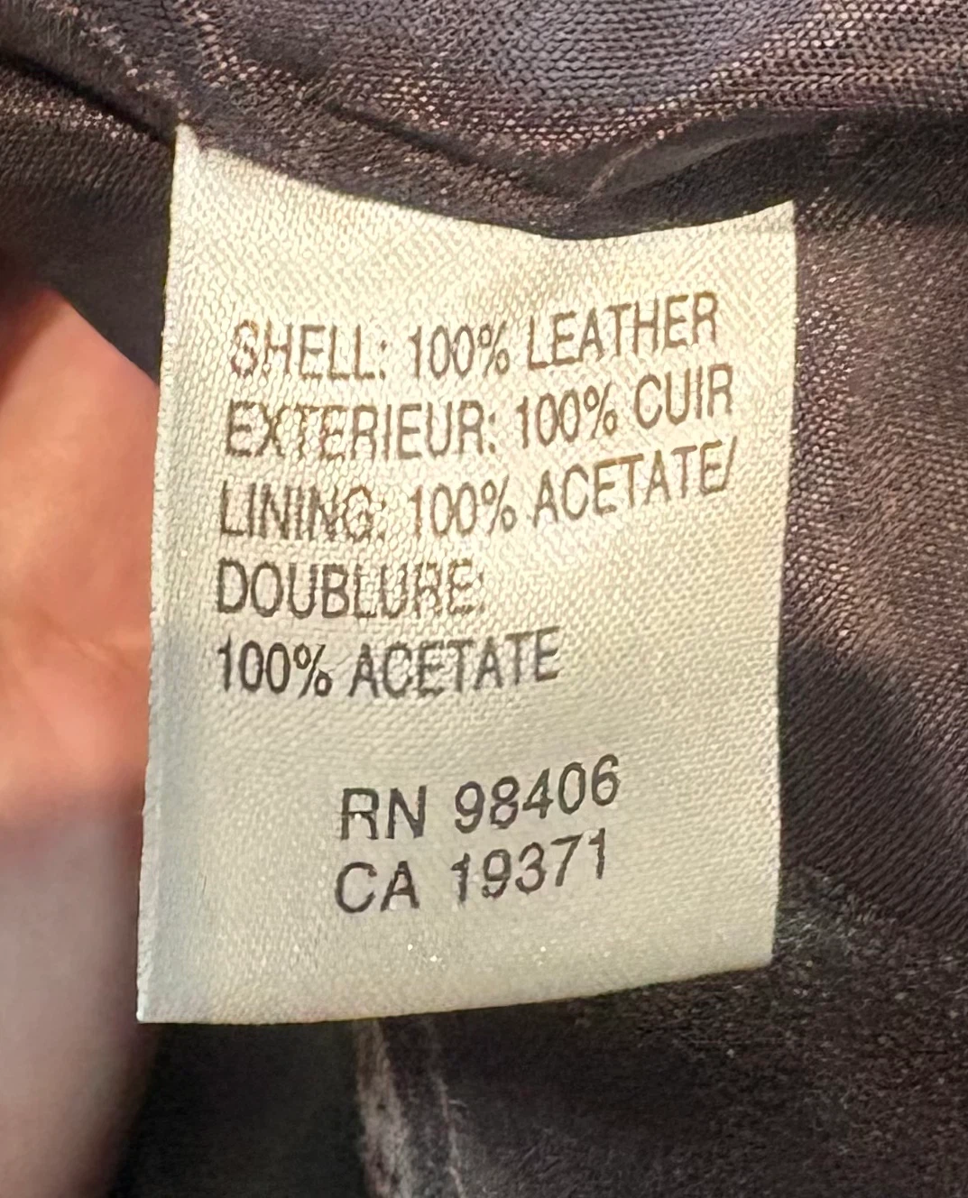Theory Women's Dark Brown Leather Skirt Size 2 Bergdorf Goodman - photo 4