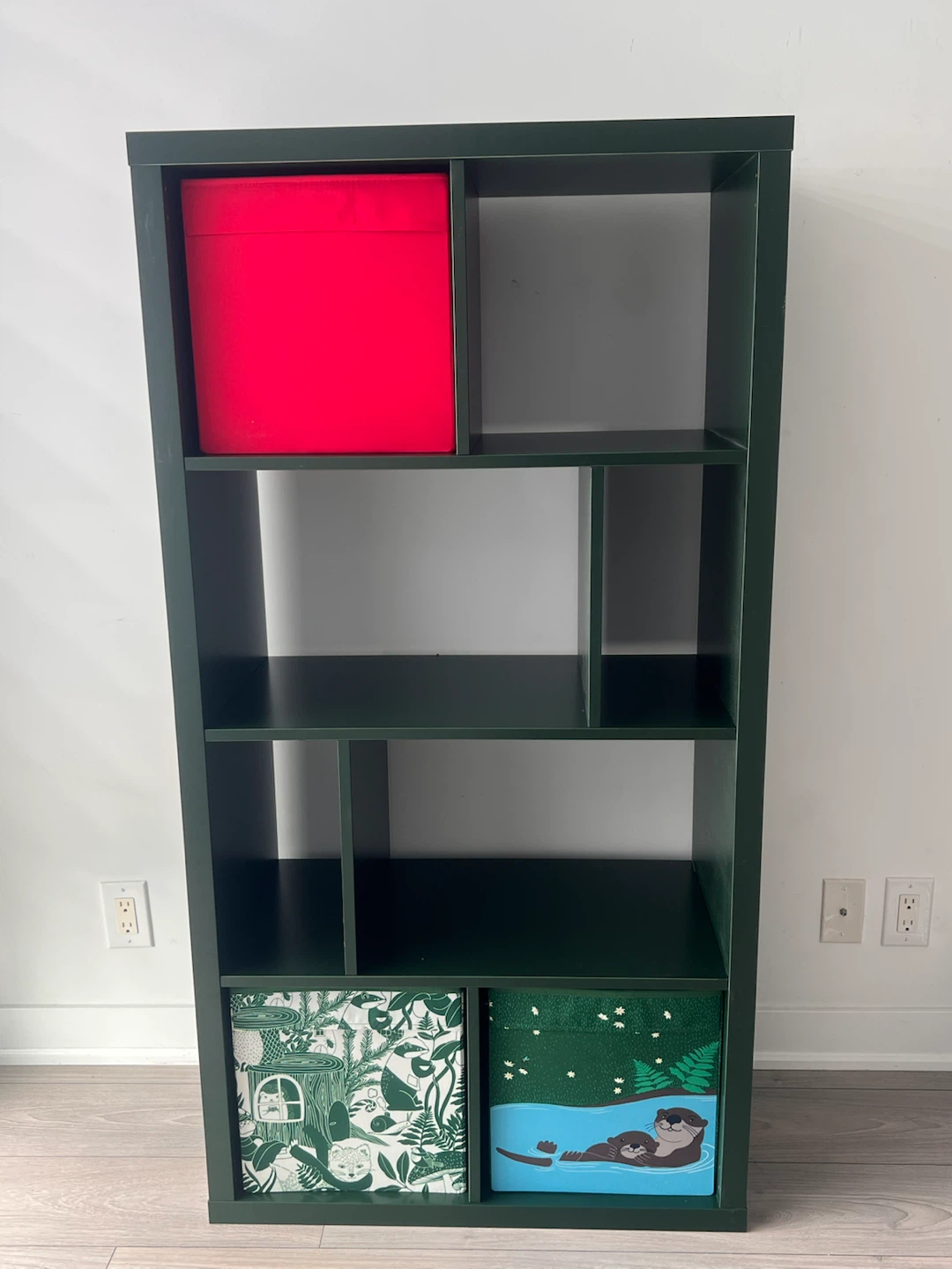 Dark green IKEA KALLAX – $20 - photo 2