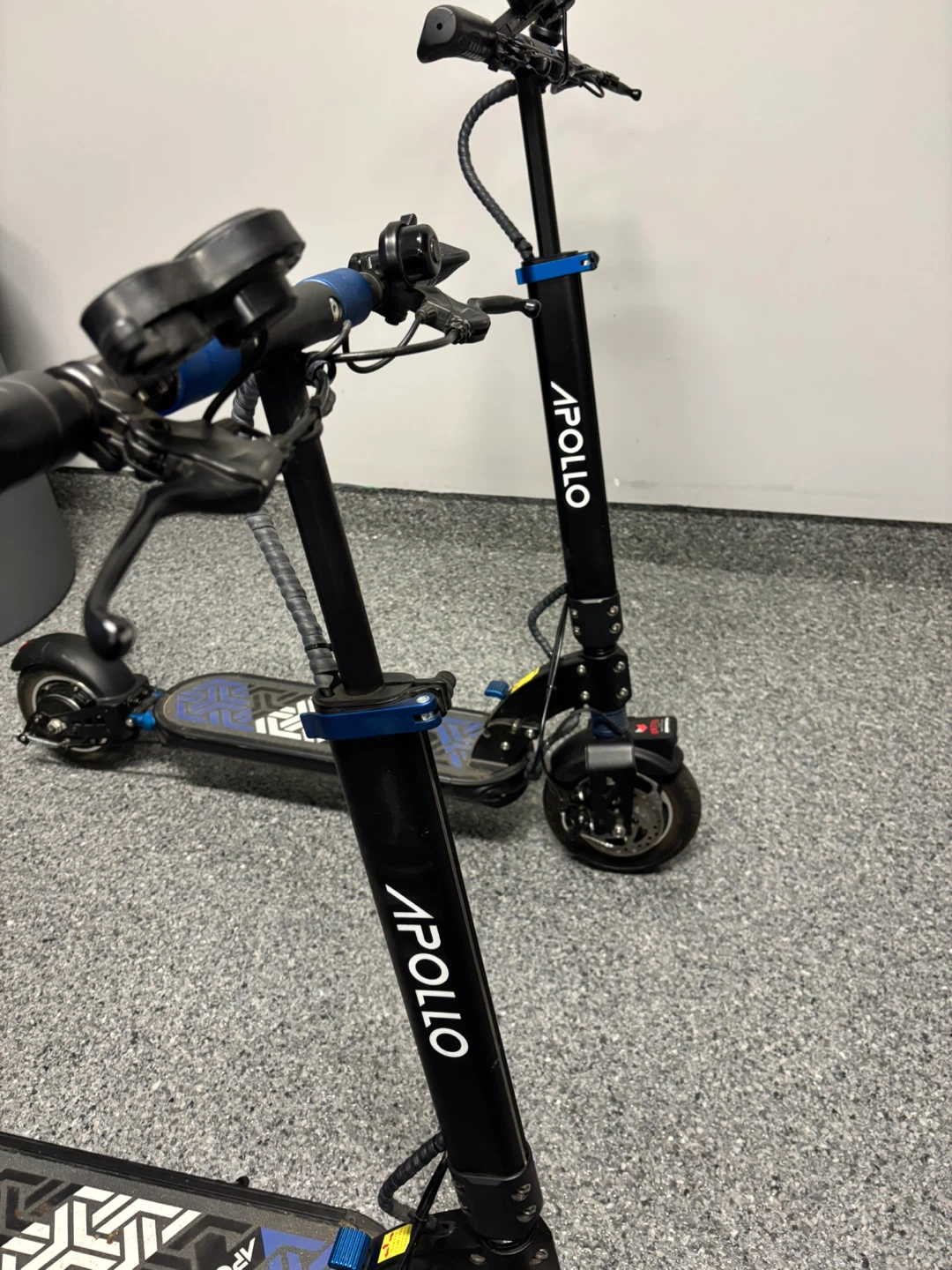Two Apollo City Electric Scooters