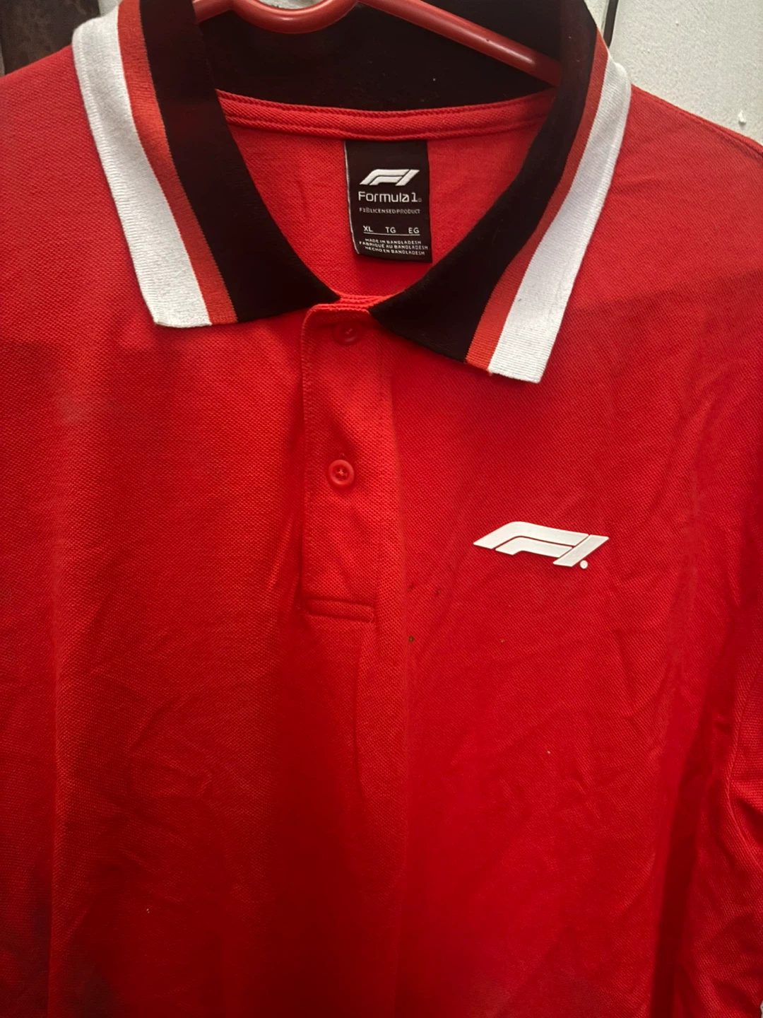 Formula 1 Red Polo Shirt - XL