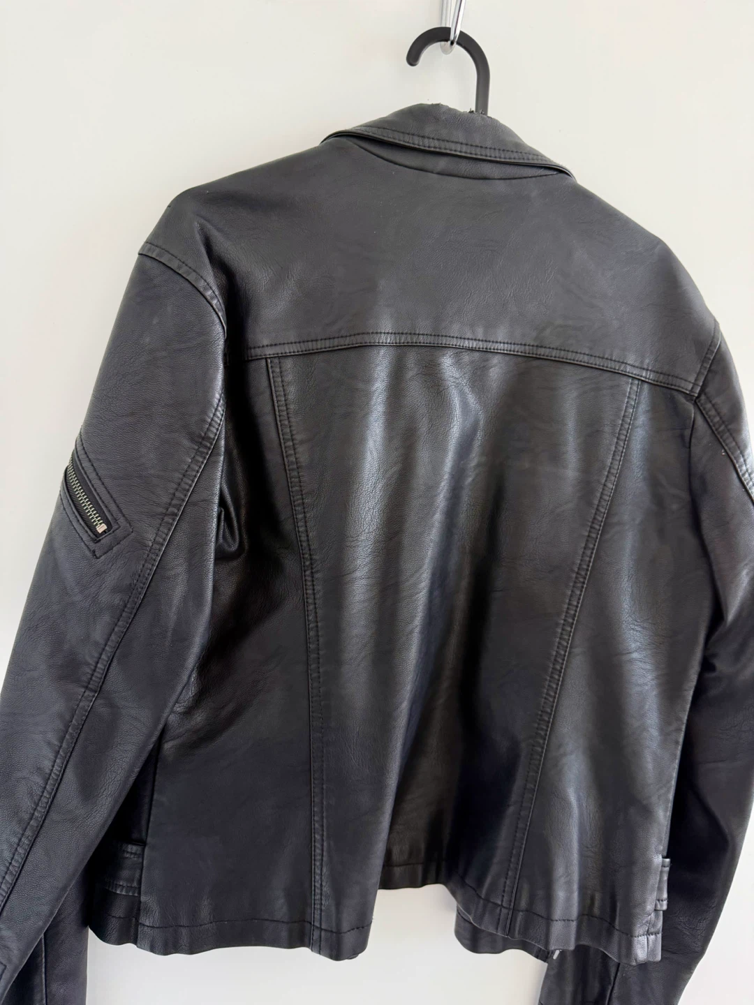 Mavi Denim Wear Black Faux Leather Jacket - photo 2