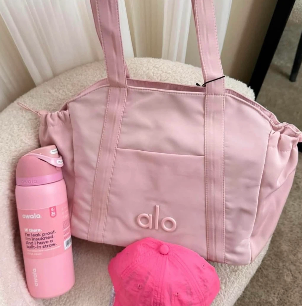 Alo Yoga Tote Bag - Light Pink - photo 2