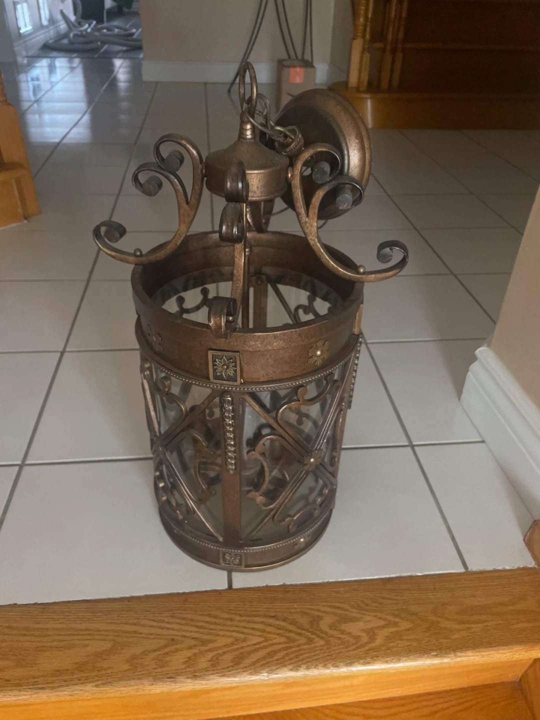Decorative Bronze Ceiling Light Fixture