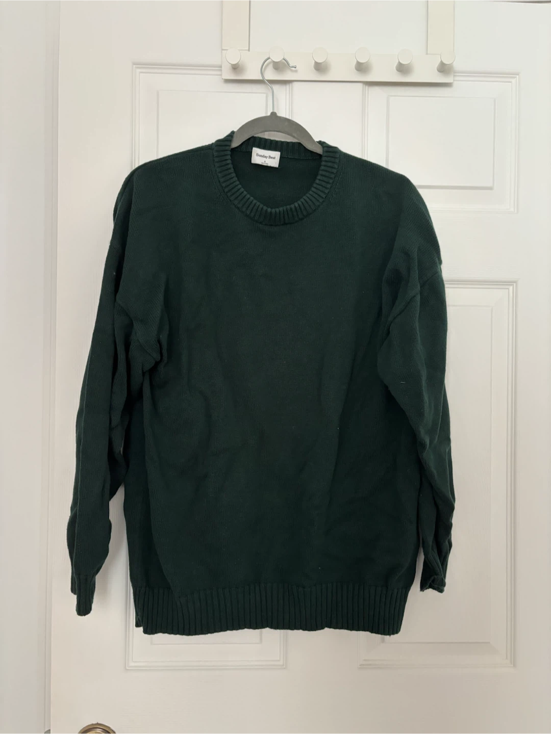 Sunday Best dark green sweater