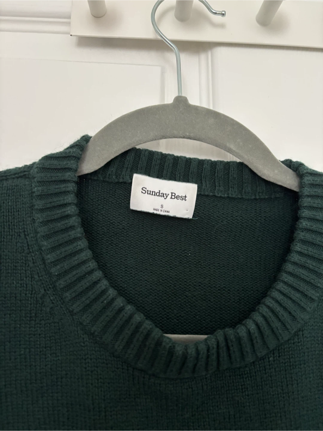 Sunday Best dark green sweater - photo 2