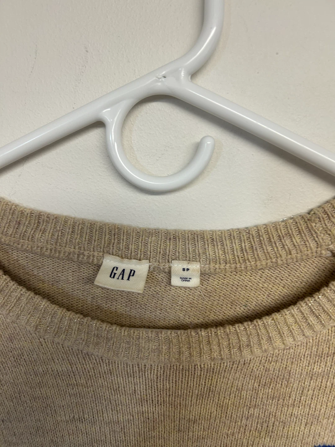 GAP Crewneck Sweater with Rainbow Logo - photo 2