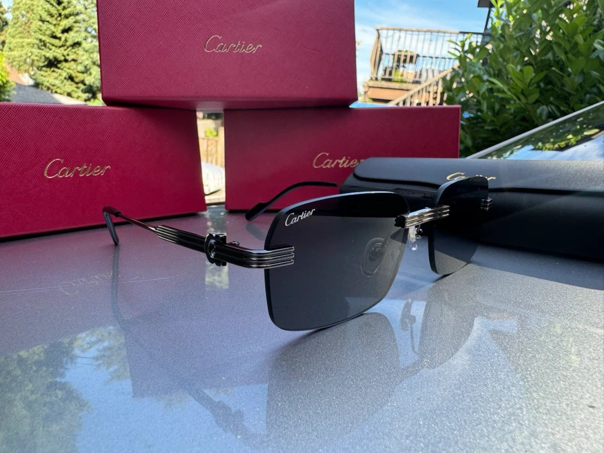 Cartier Rimless Sunglasses CT0271S 58-17-145