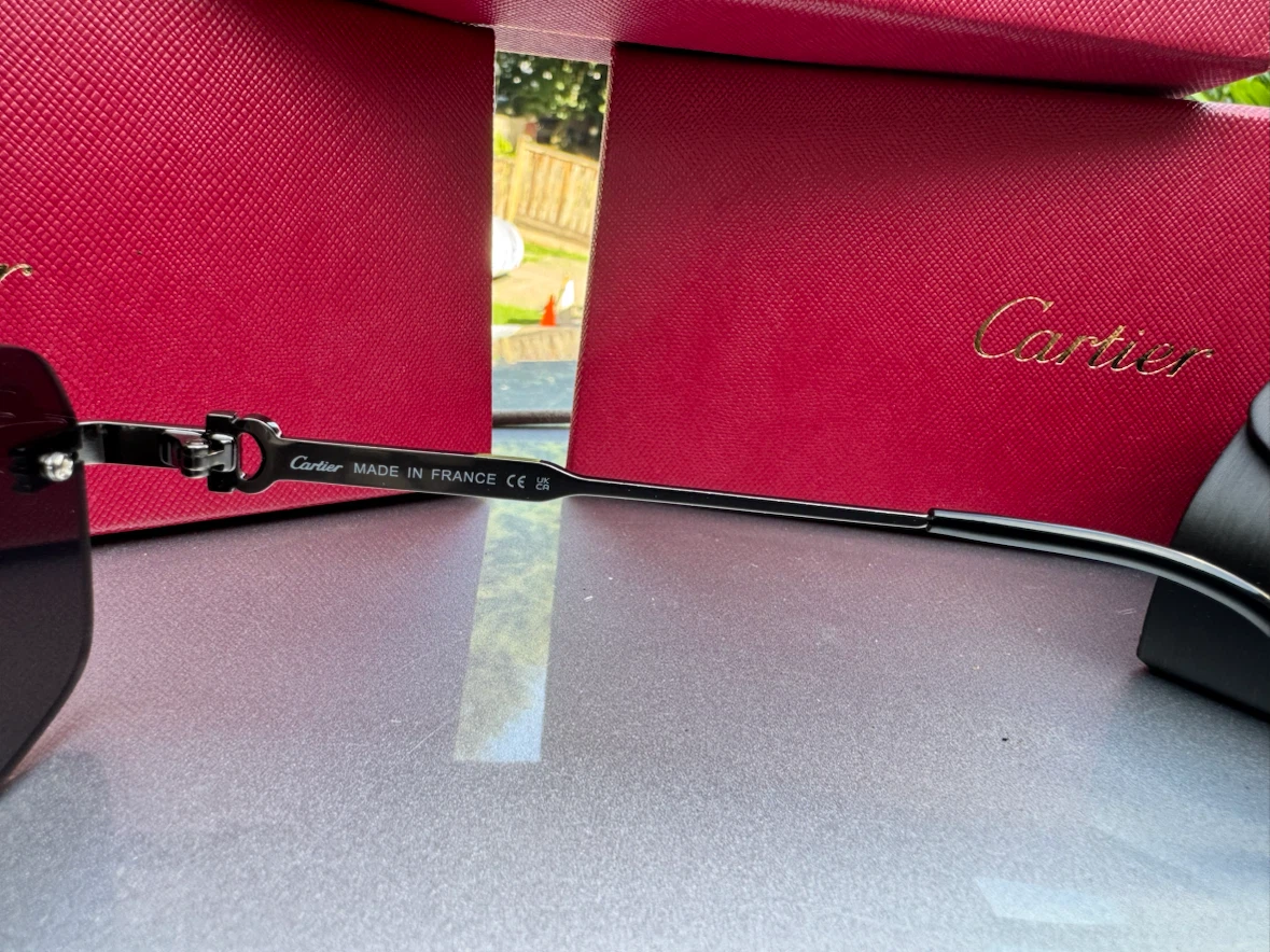 Cartier Rimless Sunglasses CT0271S 58-17-145 - photo 3