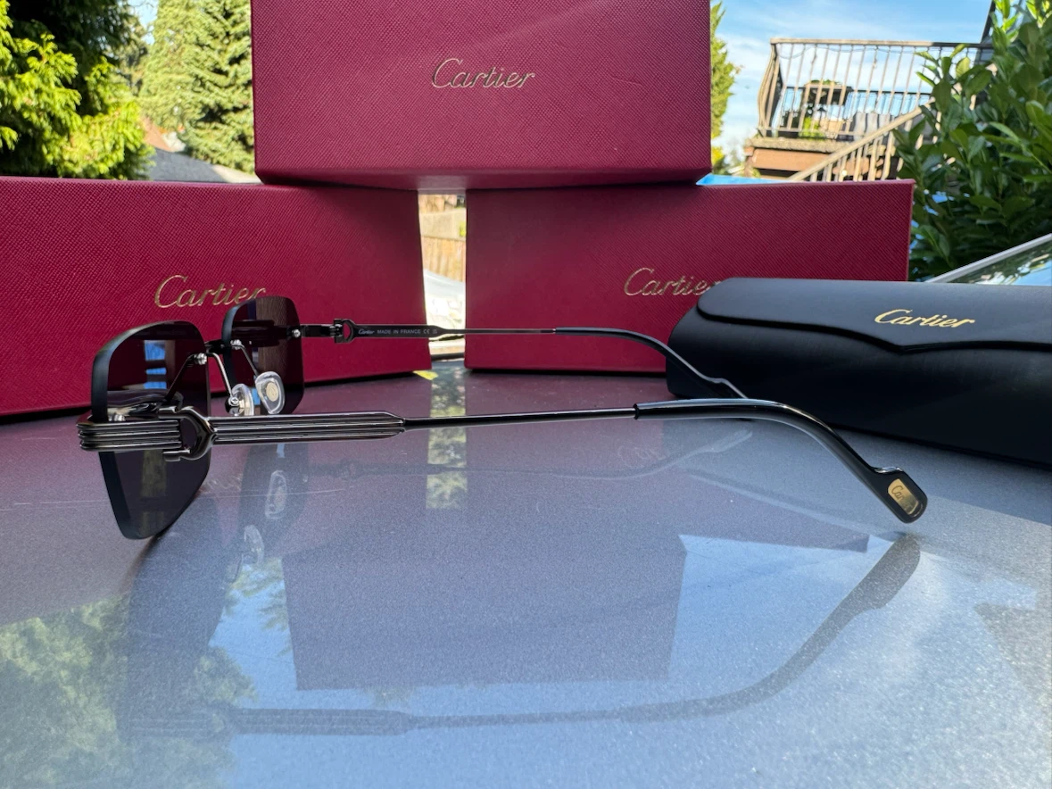 Cartier Rimless Sunglasses CT0271S 58-17-145 - photo 5
