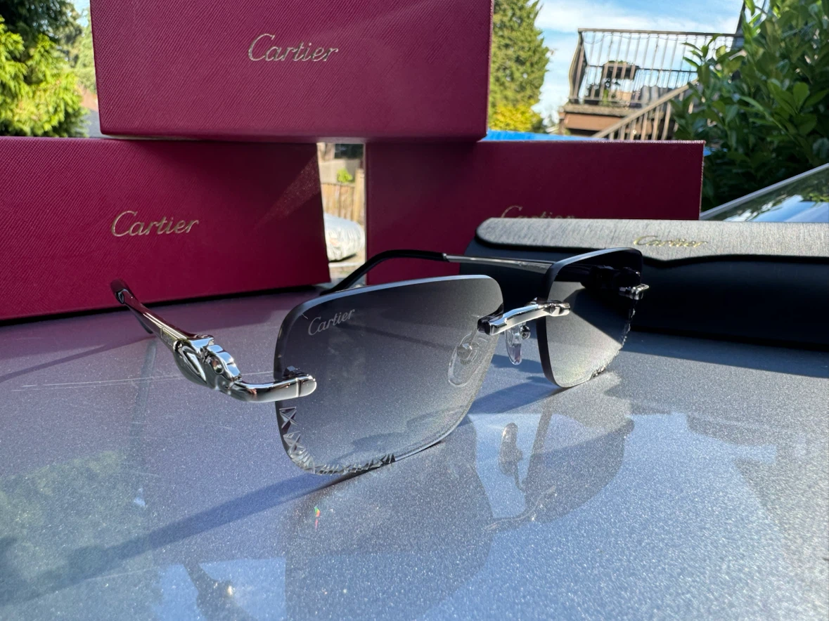 Cartier Rimless Sunglasses
