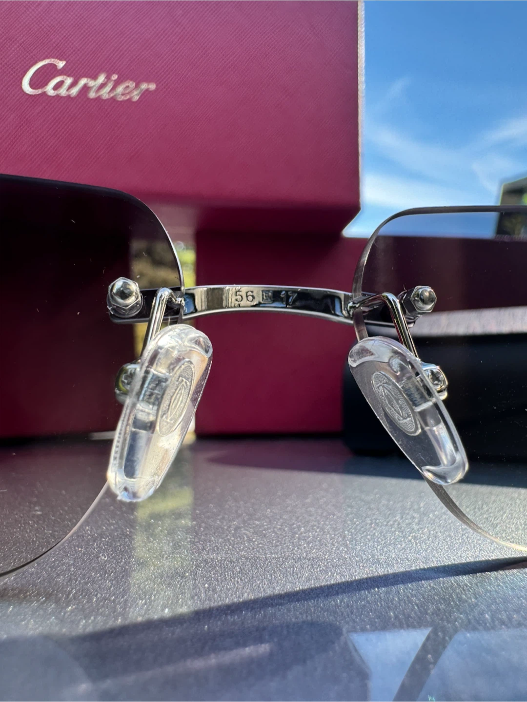Cartier Rimless Sunglasses - photo 3