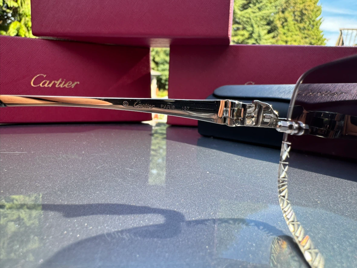 Cartier Rimless Sunglasses - photo 4