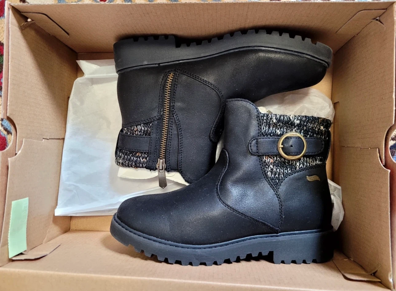 Skechers Arch Fit Marlie-Weekend Chat Boots Black Size 5 - photo 3