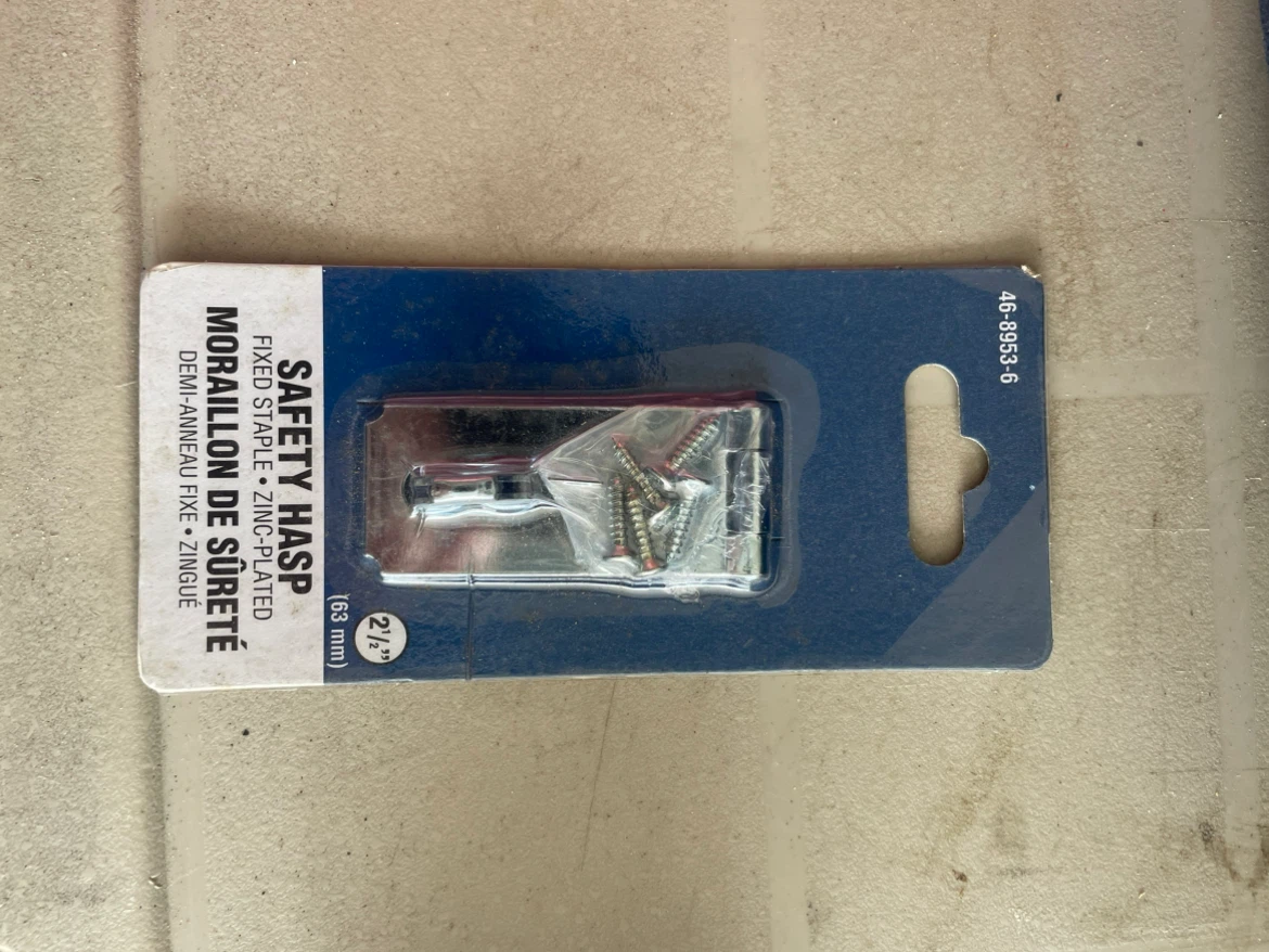 2 1/2 Inch Safety Hasp