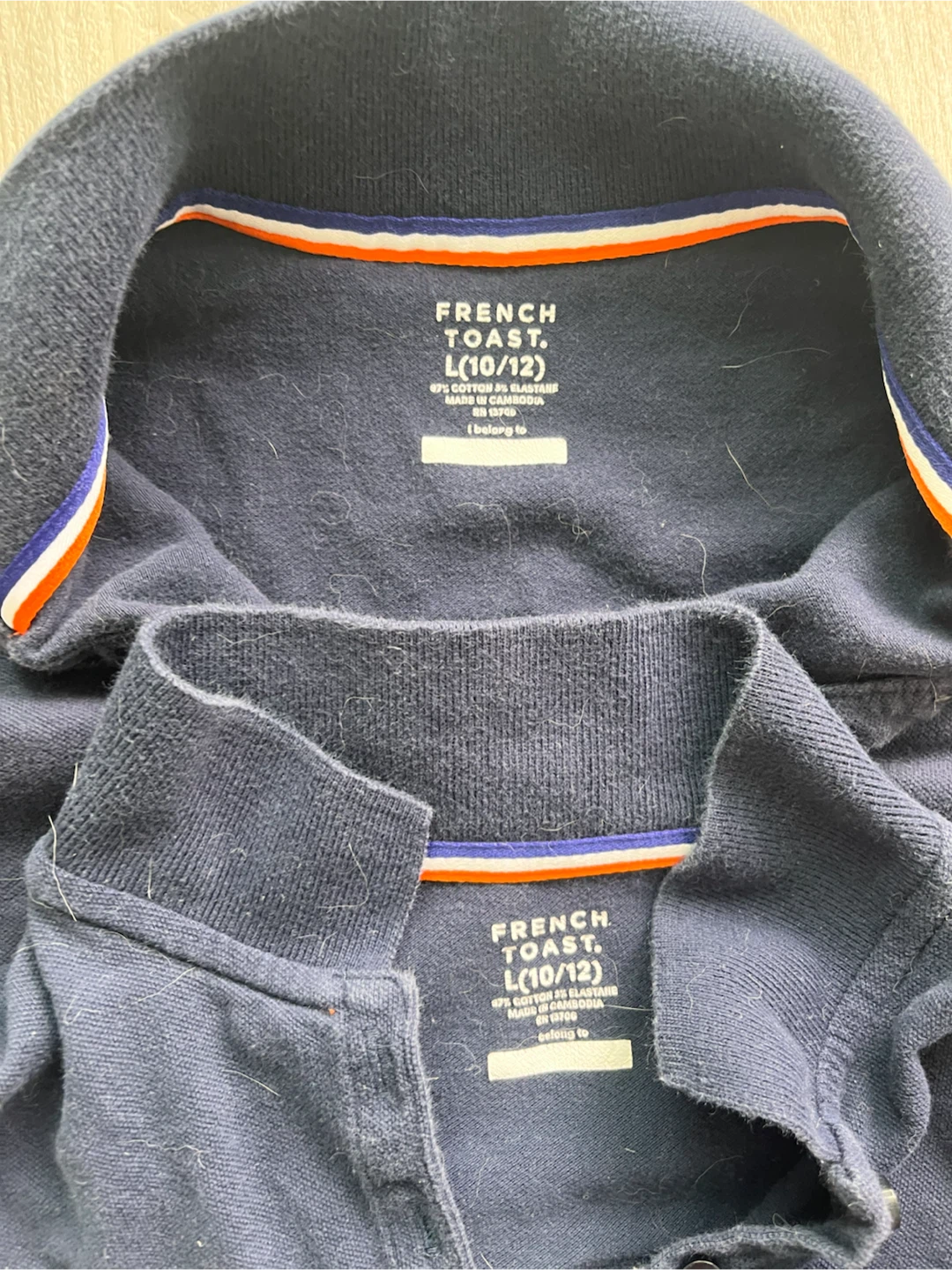 School uniform 5 Navy Blue Polo Shirts for girls - photo 2