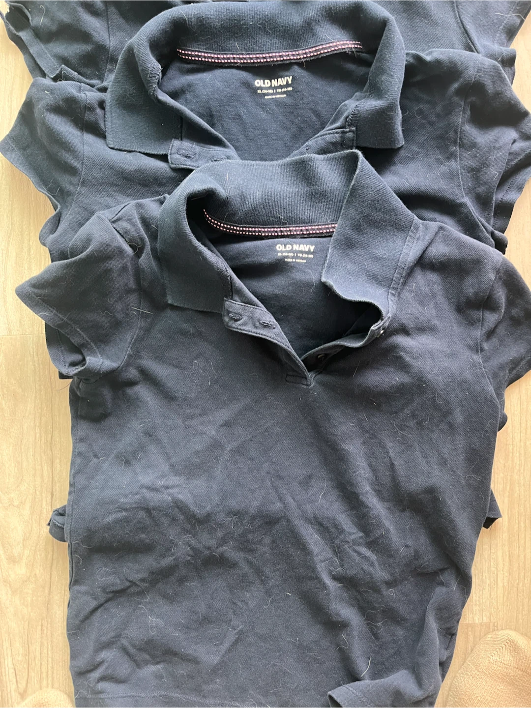 School uniform 5 Navy Blue Polo Shirts for girls - photo 4
