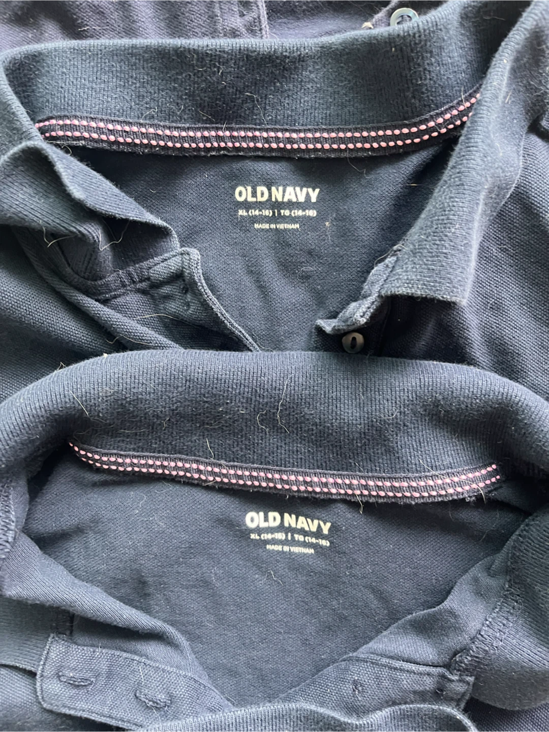 School uniform 5 Navy Blue Polo Shirts for girls - photo 5