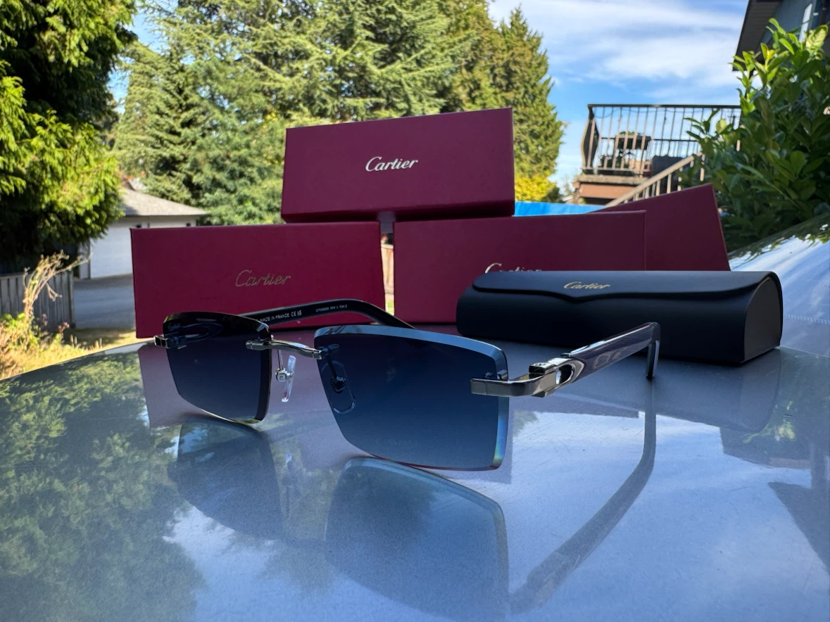 Cartier Rimless Sunglasses CT0582S