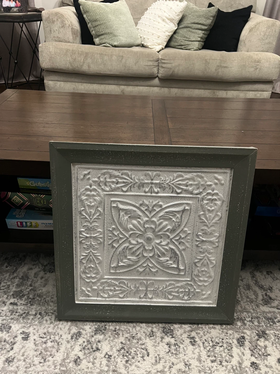 Square Metal Wall Art