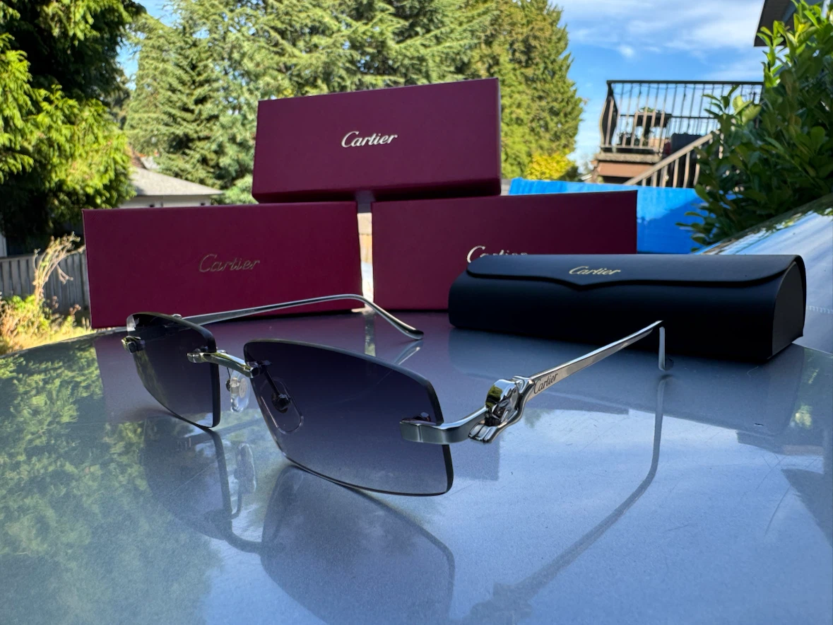 Cartier Rimless Sunglasses