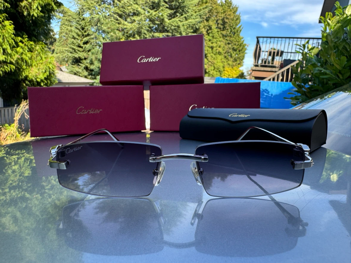 Cartier Rimless Sunglasses - photo 2