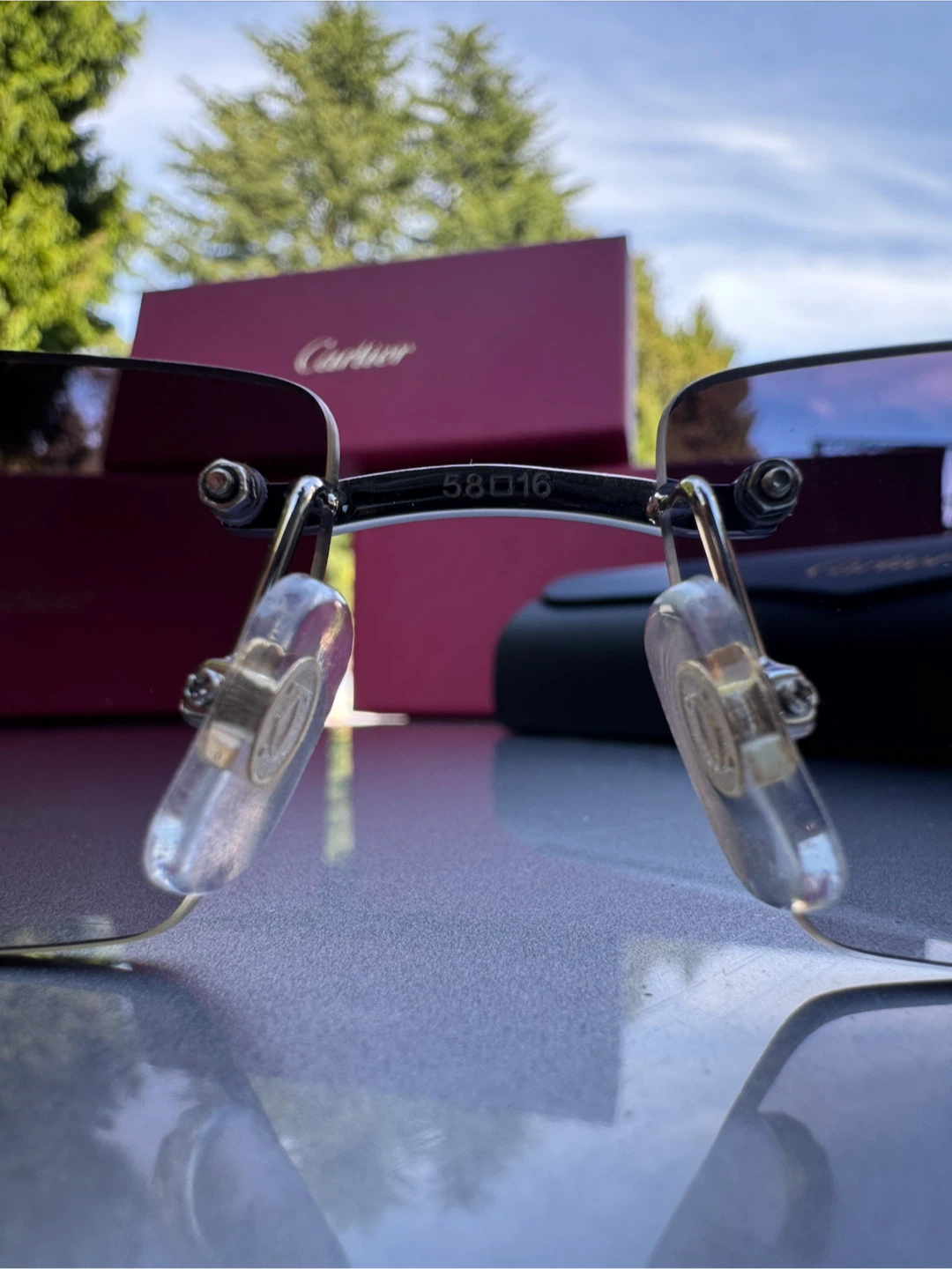Cartier Rimless Sunglasses - photo 5