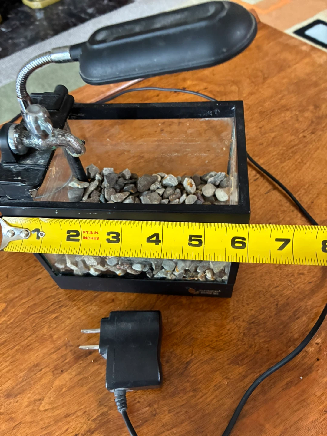 $8  JENECA mini desktop aquarium light as is Donlands O'Connor - photo 2