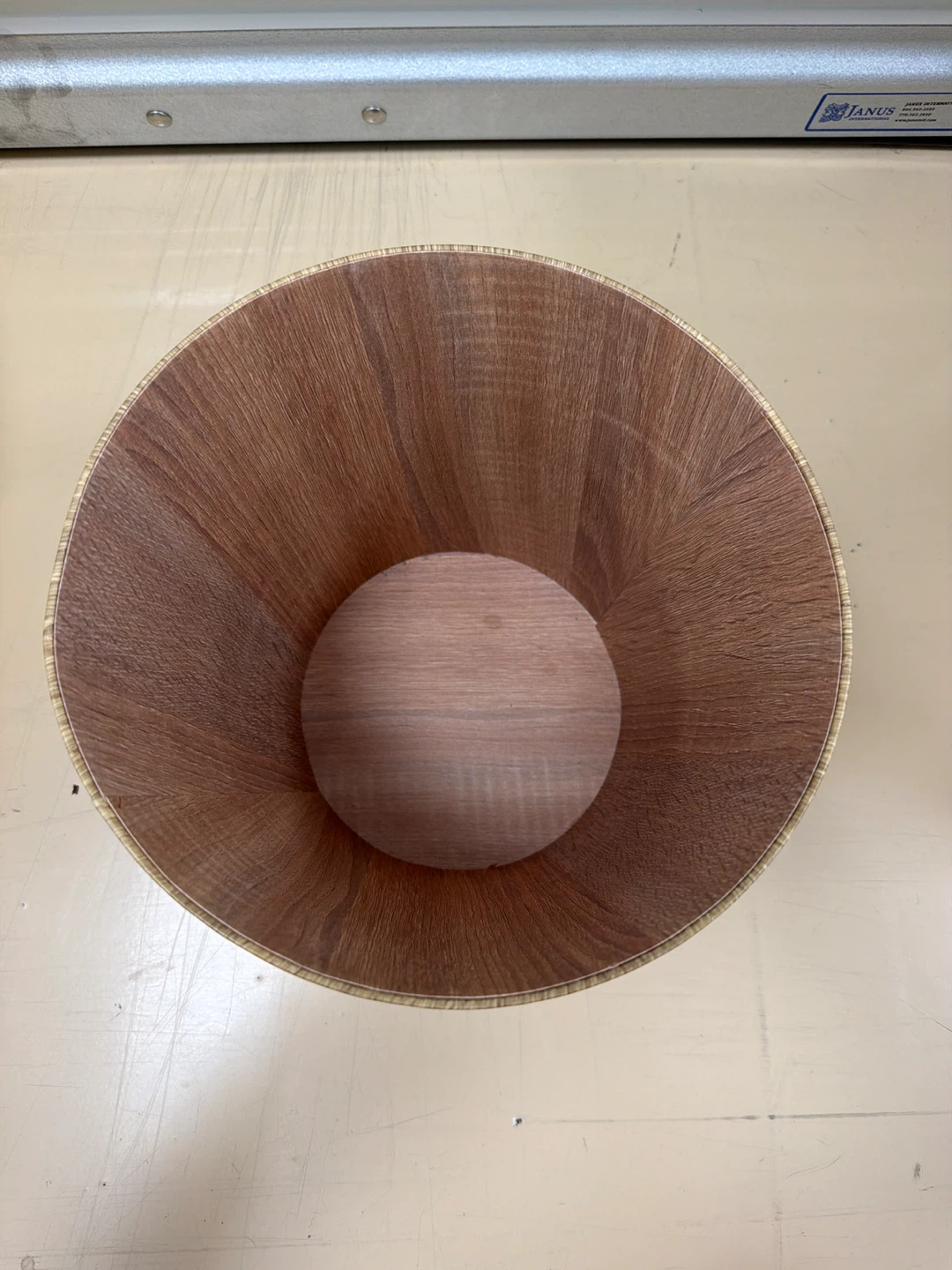Wood-look Waste Bin - photo 2