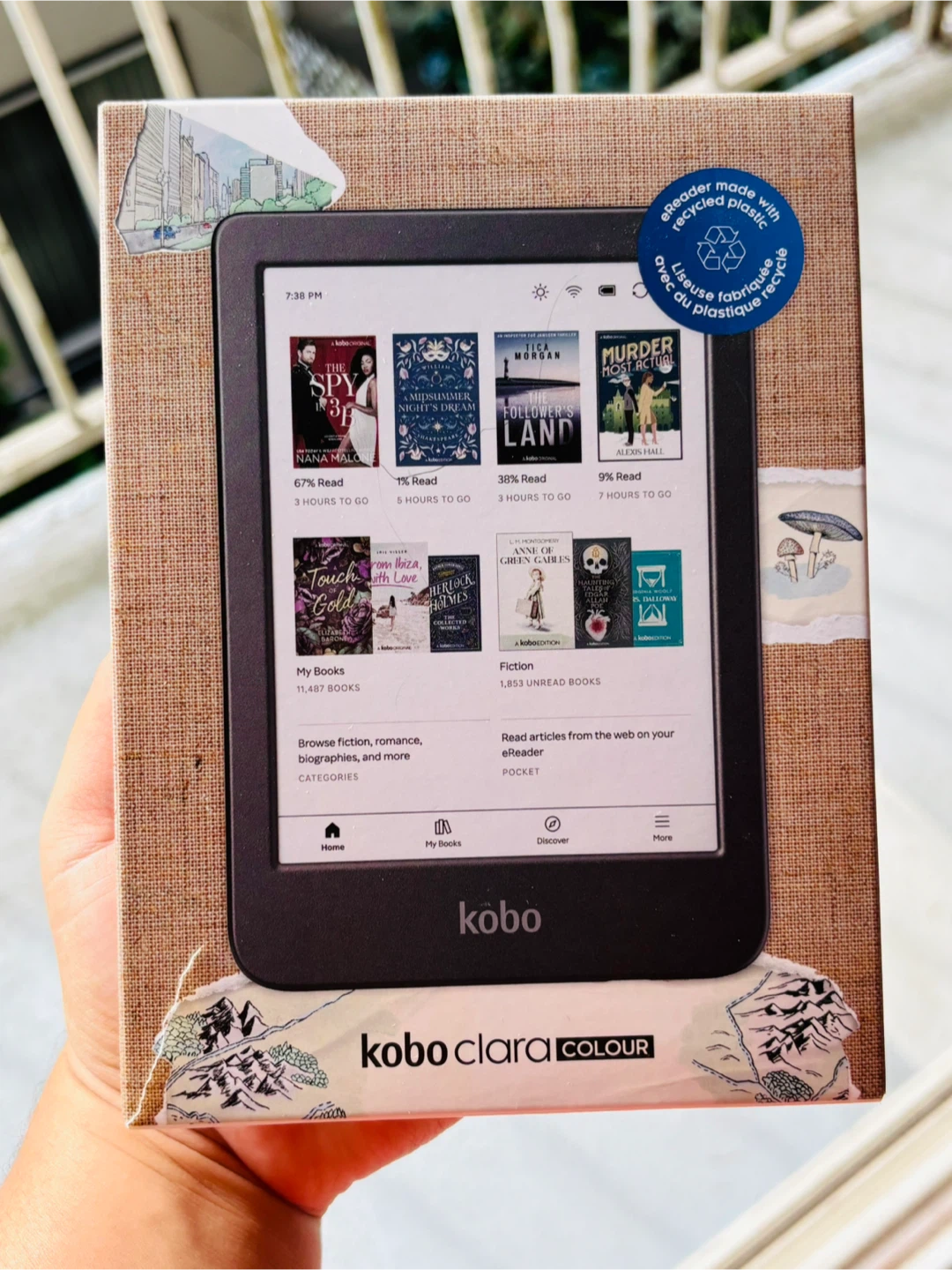 Kobo Clara Colour + official case - photo 2
