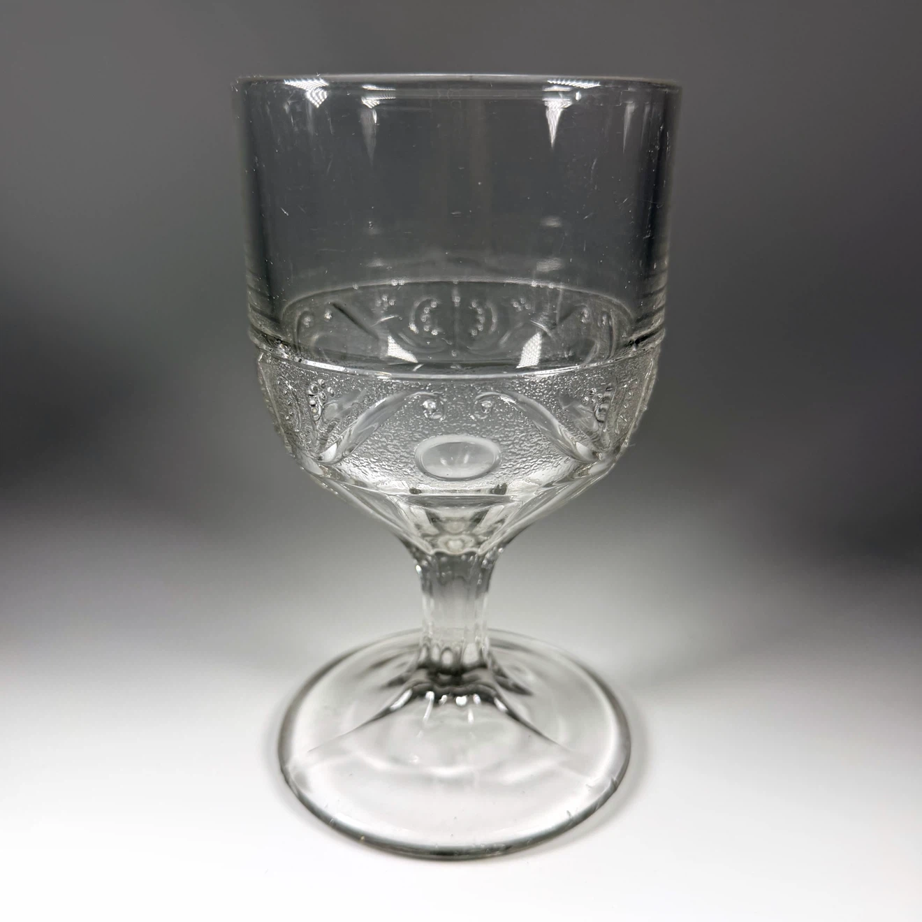 Antique ~1870 EAPG Wine Goblet