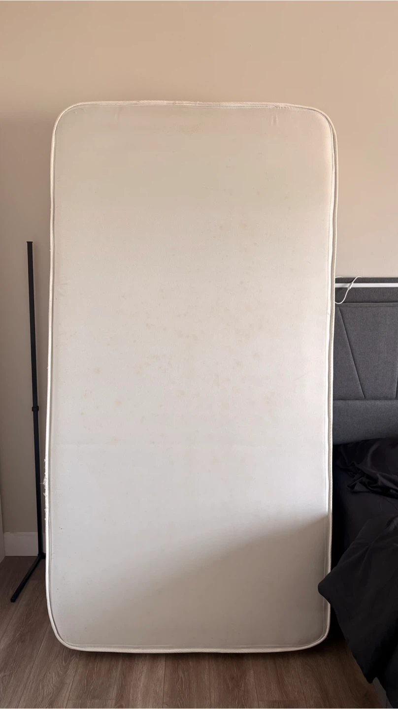 Used Twin Size Mattress - Medium Firm - 12 inc - photo 2