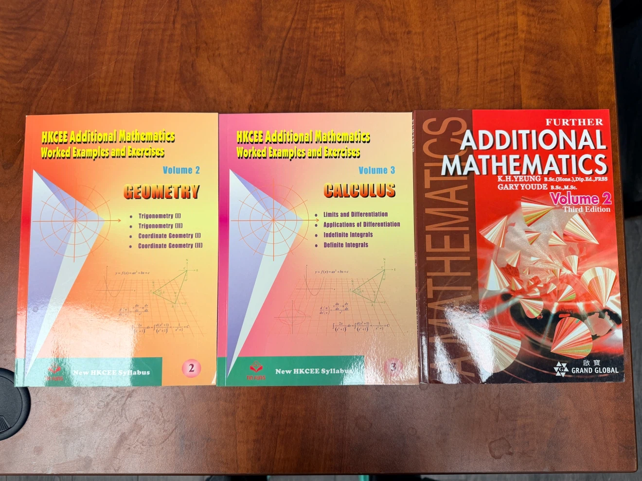 HKCEE Additional Mathematics Workbooks Vol 2 and 3