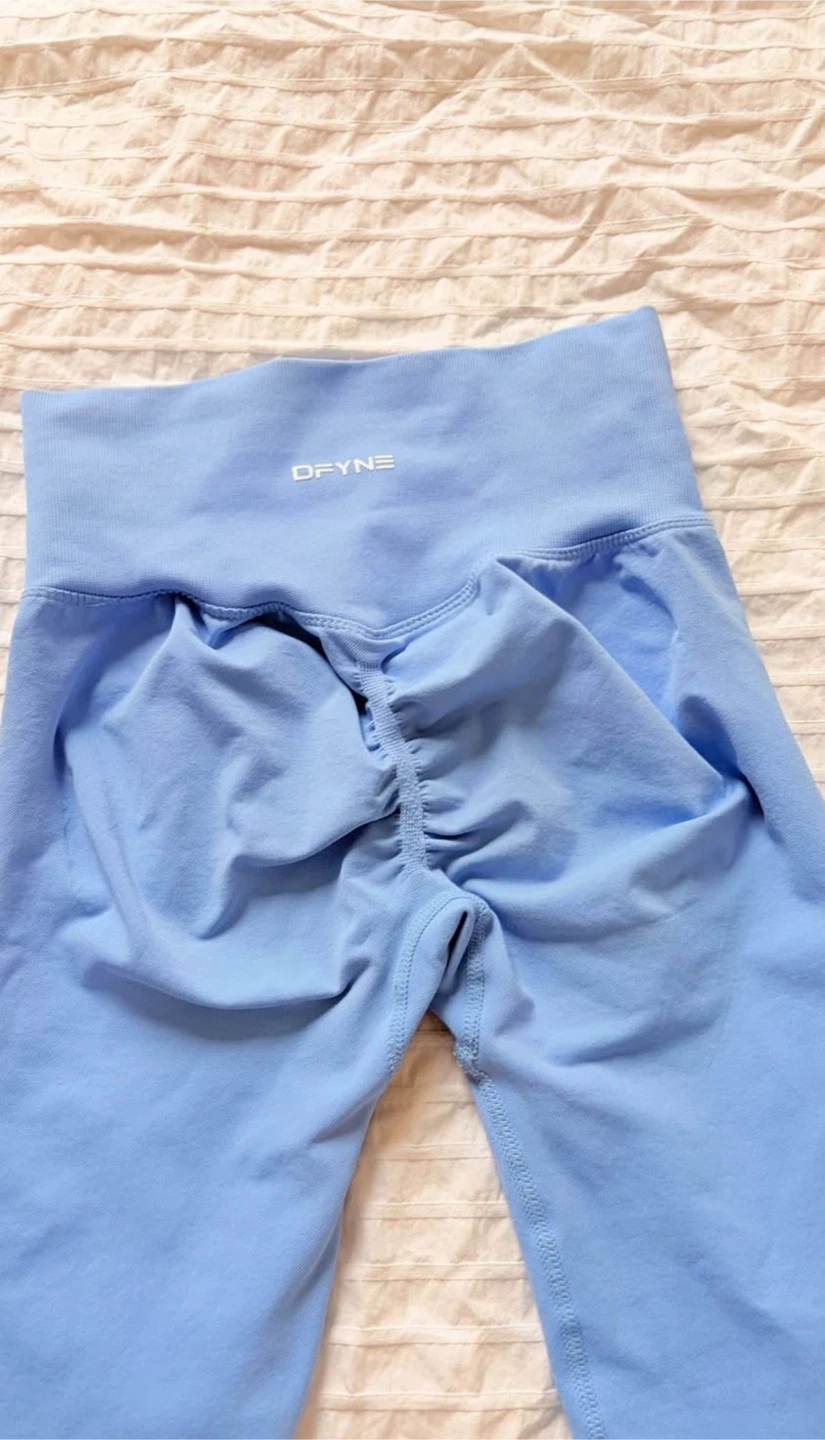 DFYNE Light Blue Seamless Leggings - photo 2