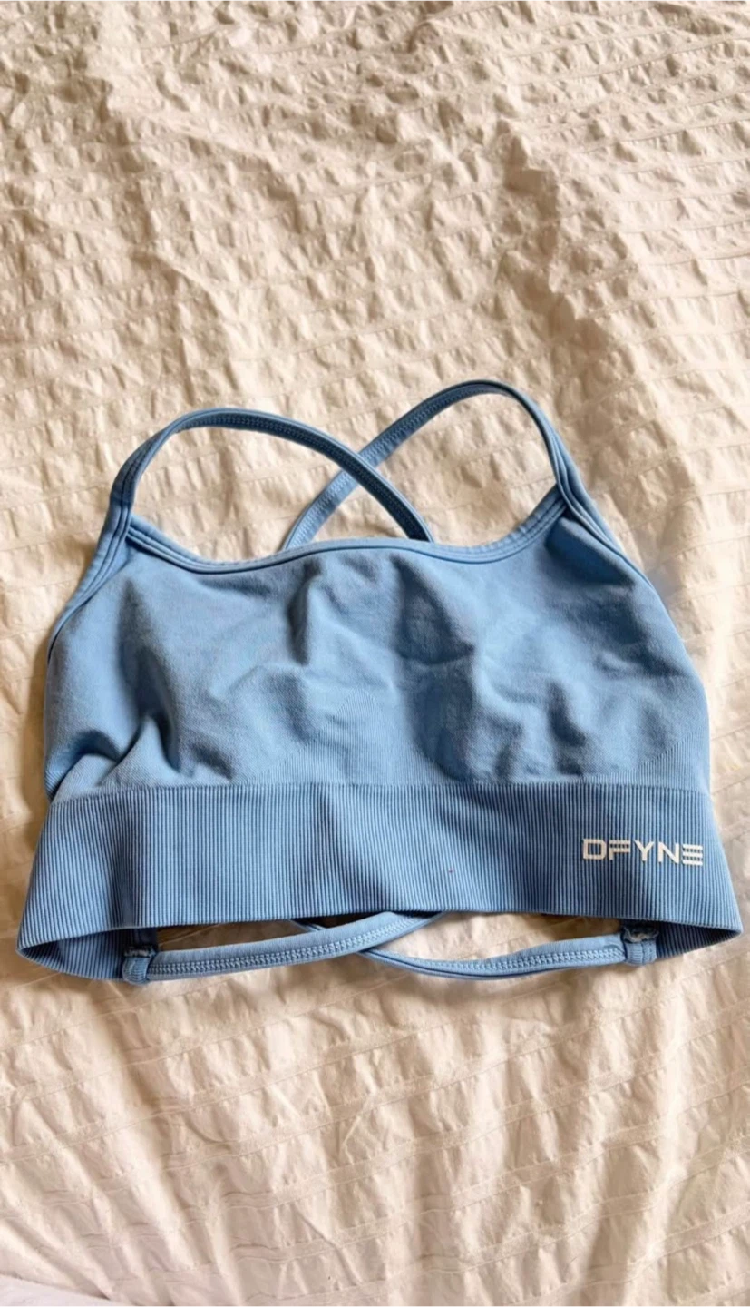 DFYNE Light Blue Sports Bra - photo 2