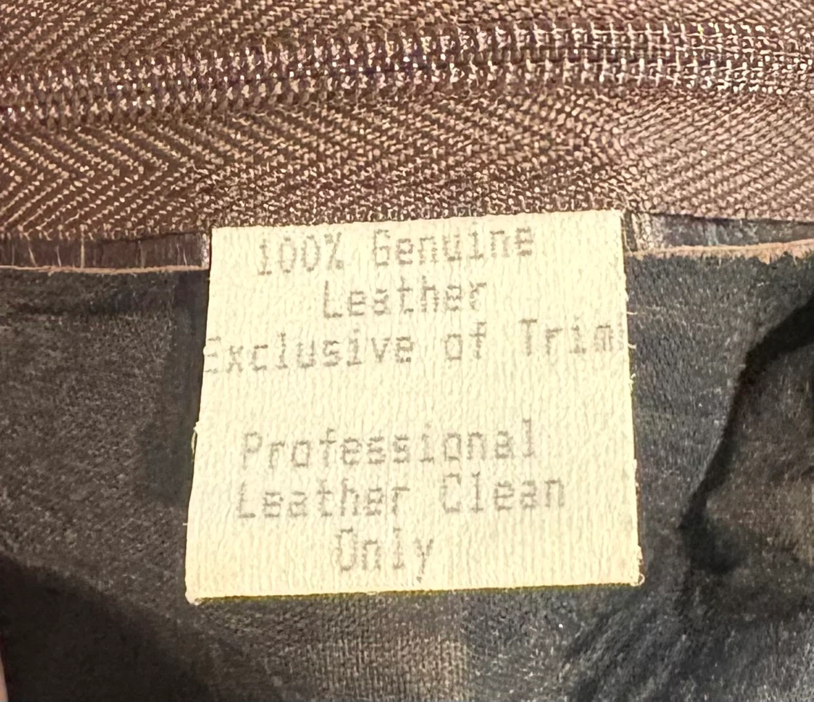 Theory Croc-Embossed Dark Brown Genuine Leather Skirt Size 4 - photo 4